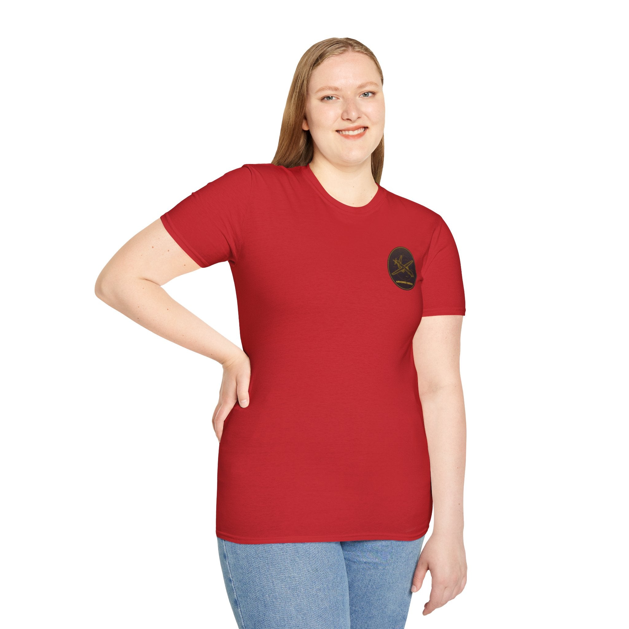 Fishing Crew T-Shirt — Golden Rod & Reel Pocket Logo Tee