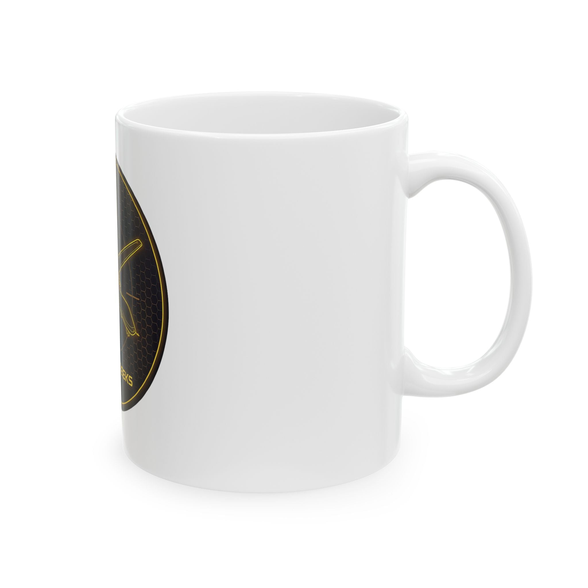 Armored Geeks Coffee Mug — “The Battlefield Is Ours” Ceramic Gamer Tank Mug (11oz)