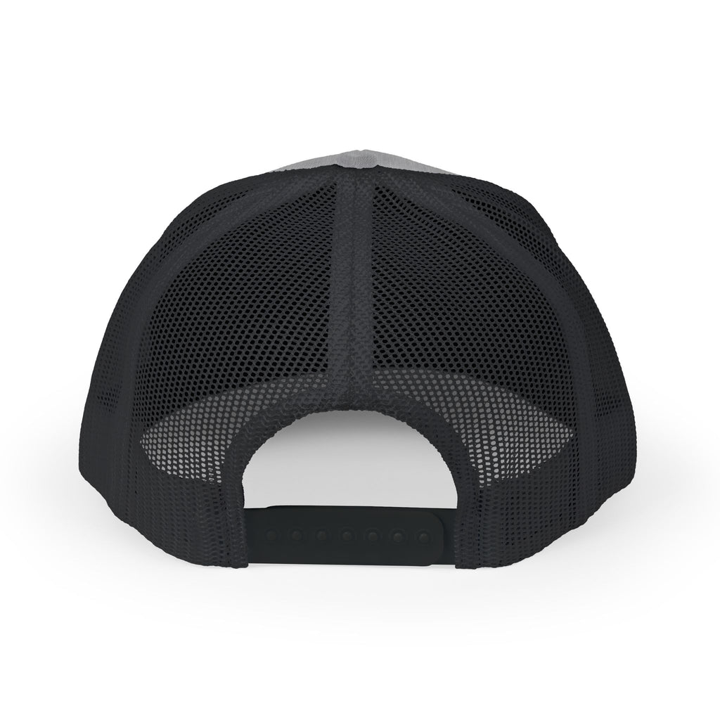 Embroidered Sunrise Wave Snapback Trucker Cap
