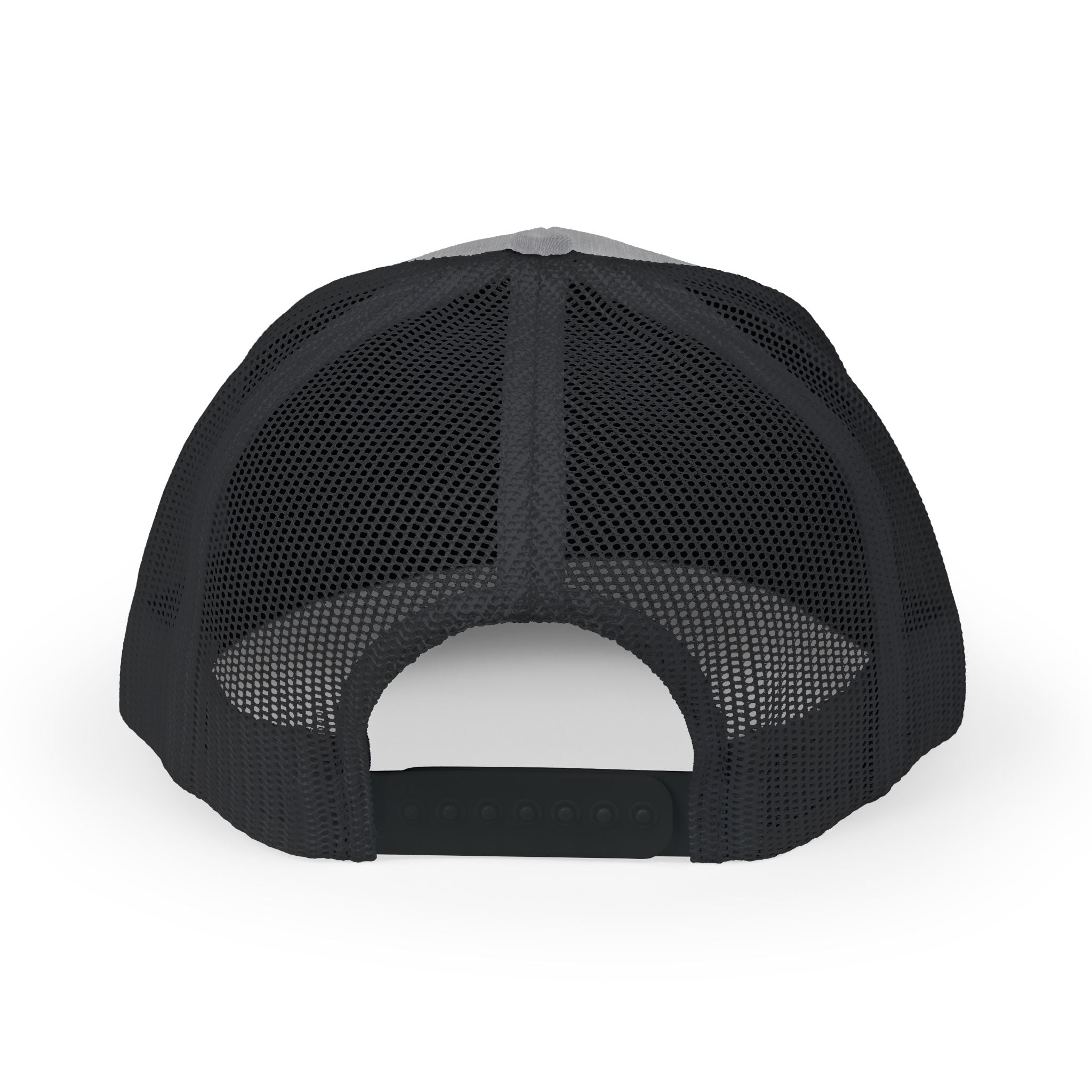 Embroidered Sunrise Wave Snapback Trucker Cap