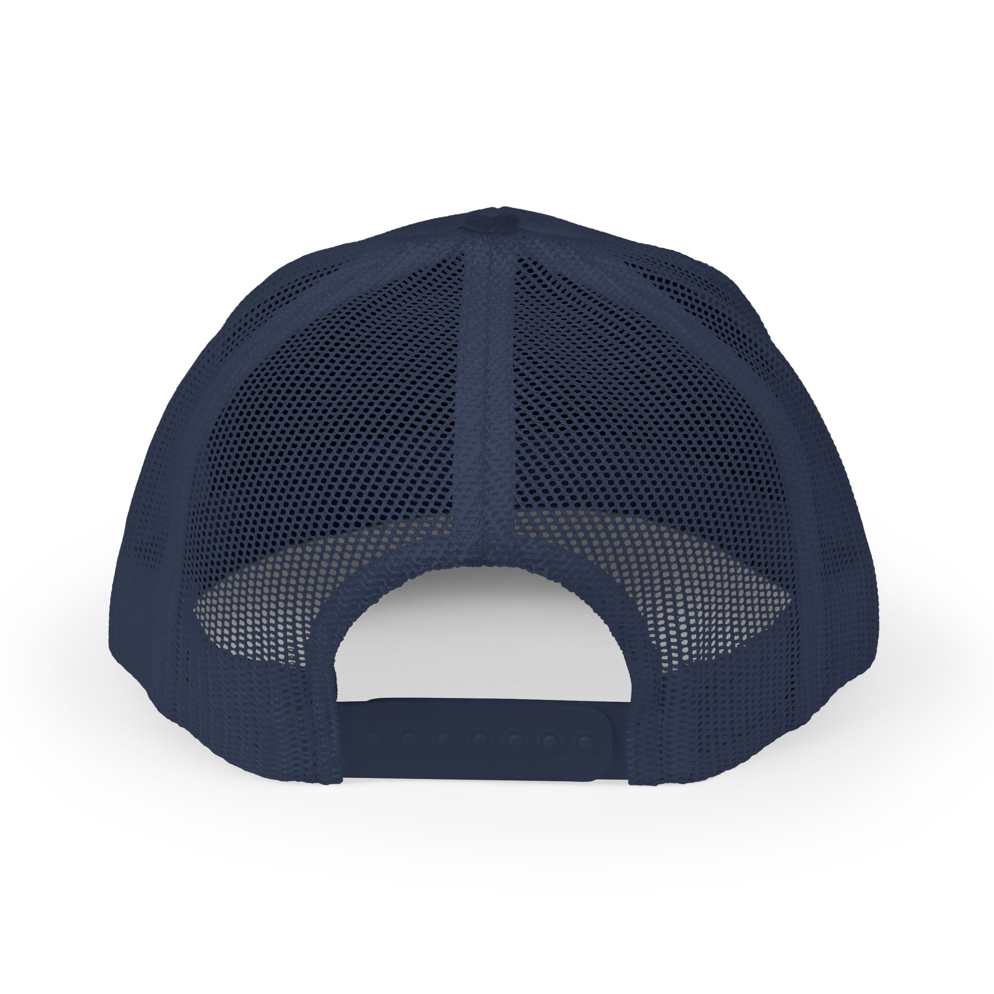 Embroidered Sunrise Wave Snapback Trucker Cap