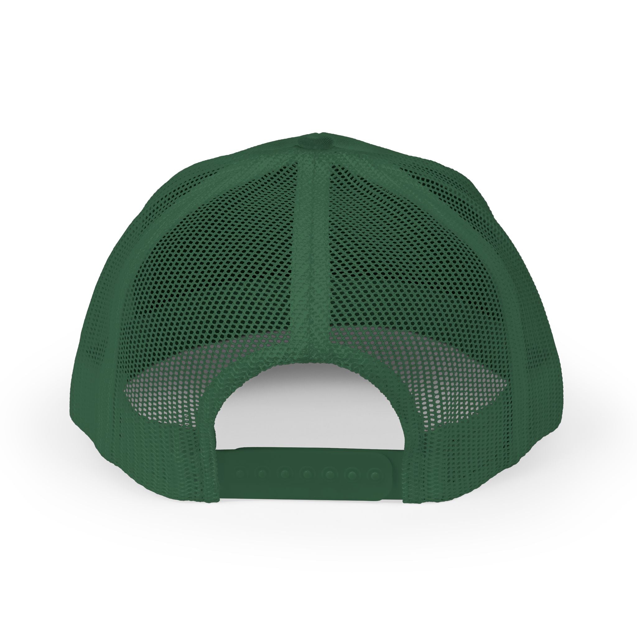 Embroidered Sunrise Wave Snapback Trucker Cap
