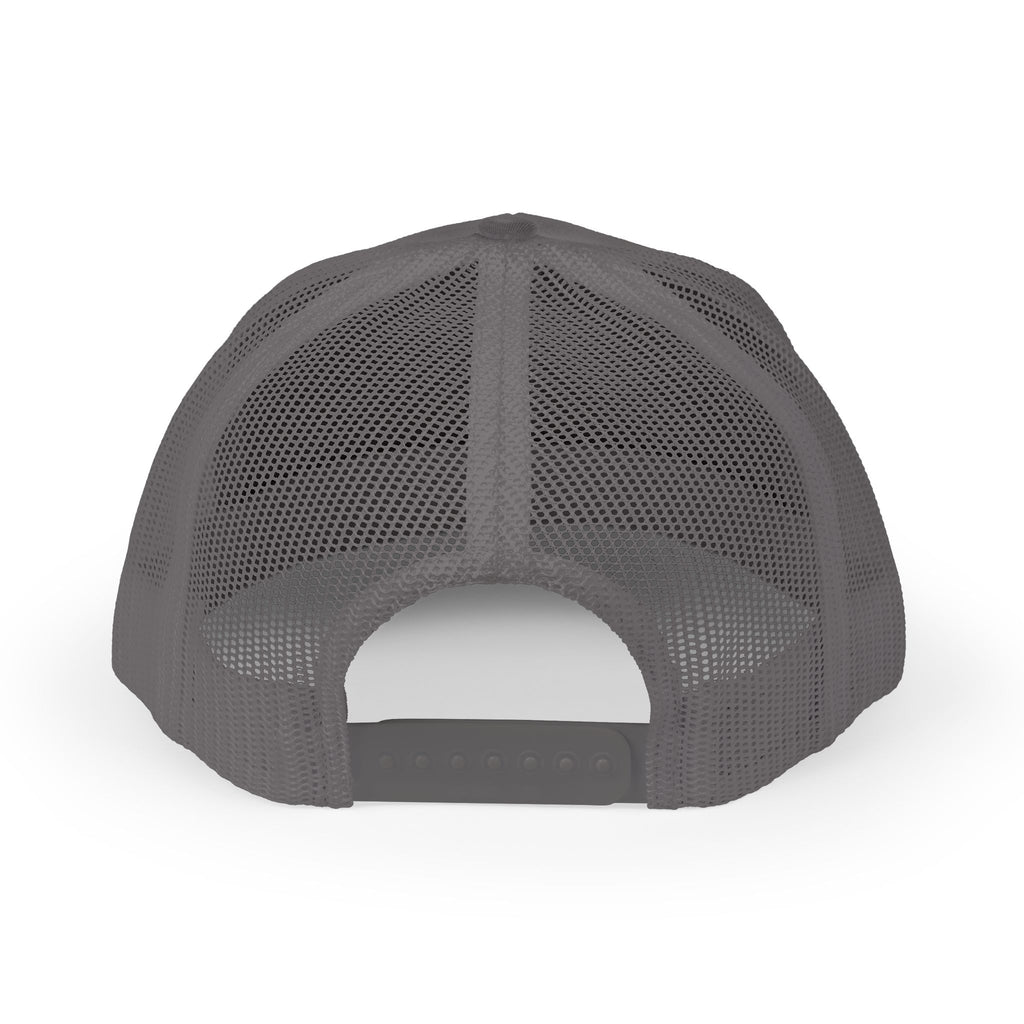 Embroidered Sunrise Wave Snapback Trucker Cap