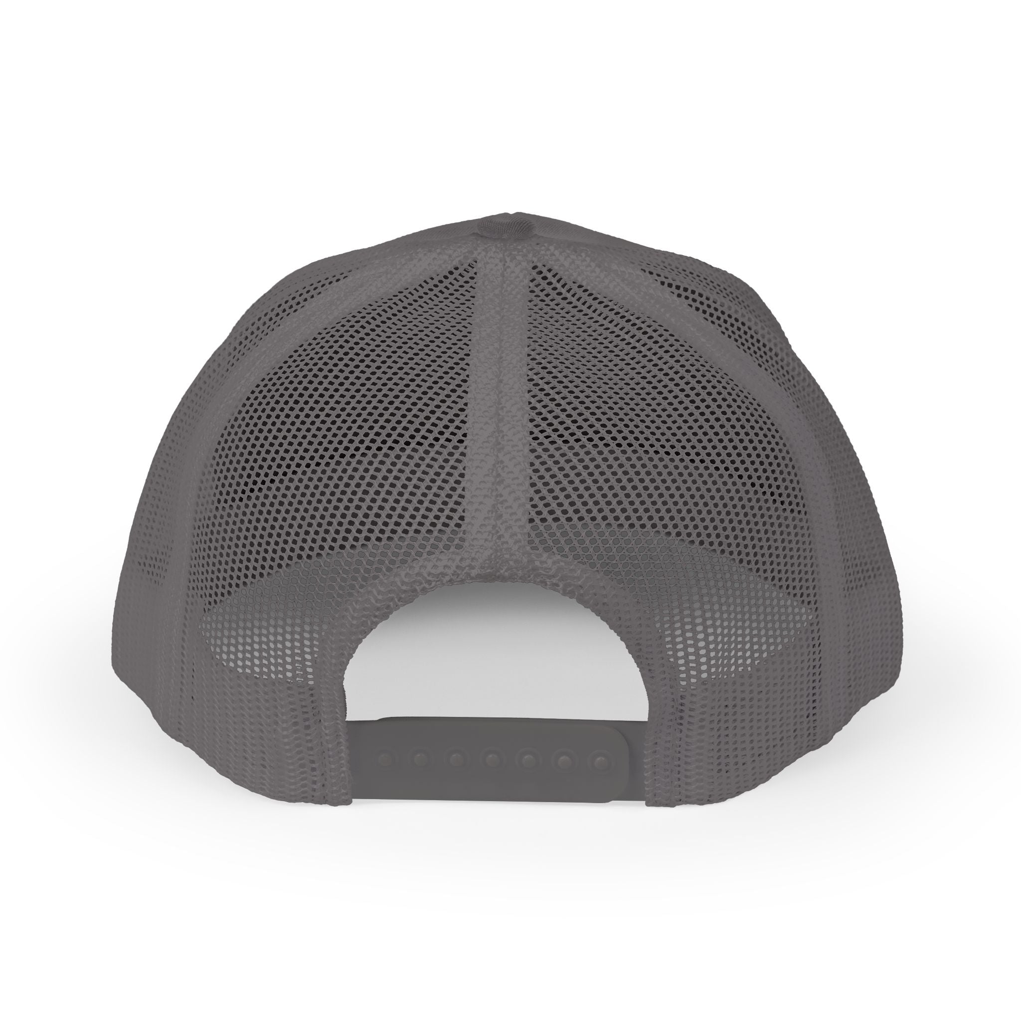 Embroidered Sunrise Wave Snapback Trucker Cap