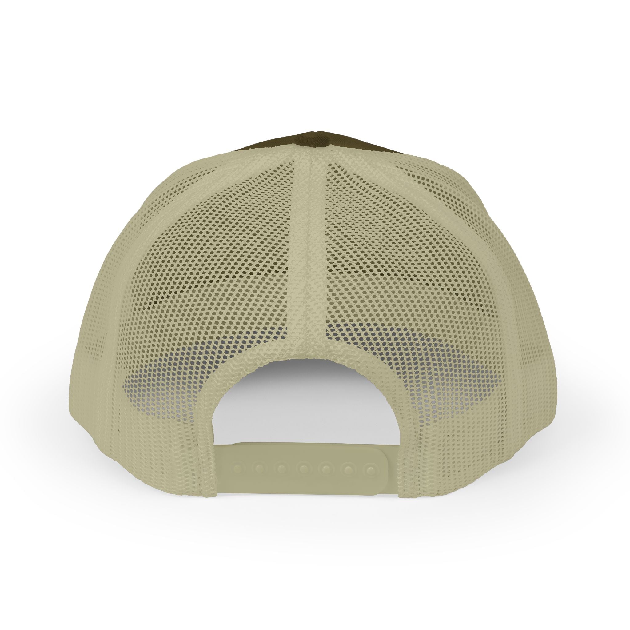 Embroidered Sunrise Wave Snapback Trucker Cap