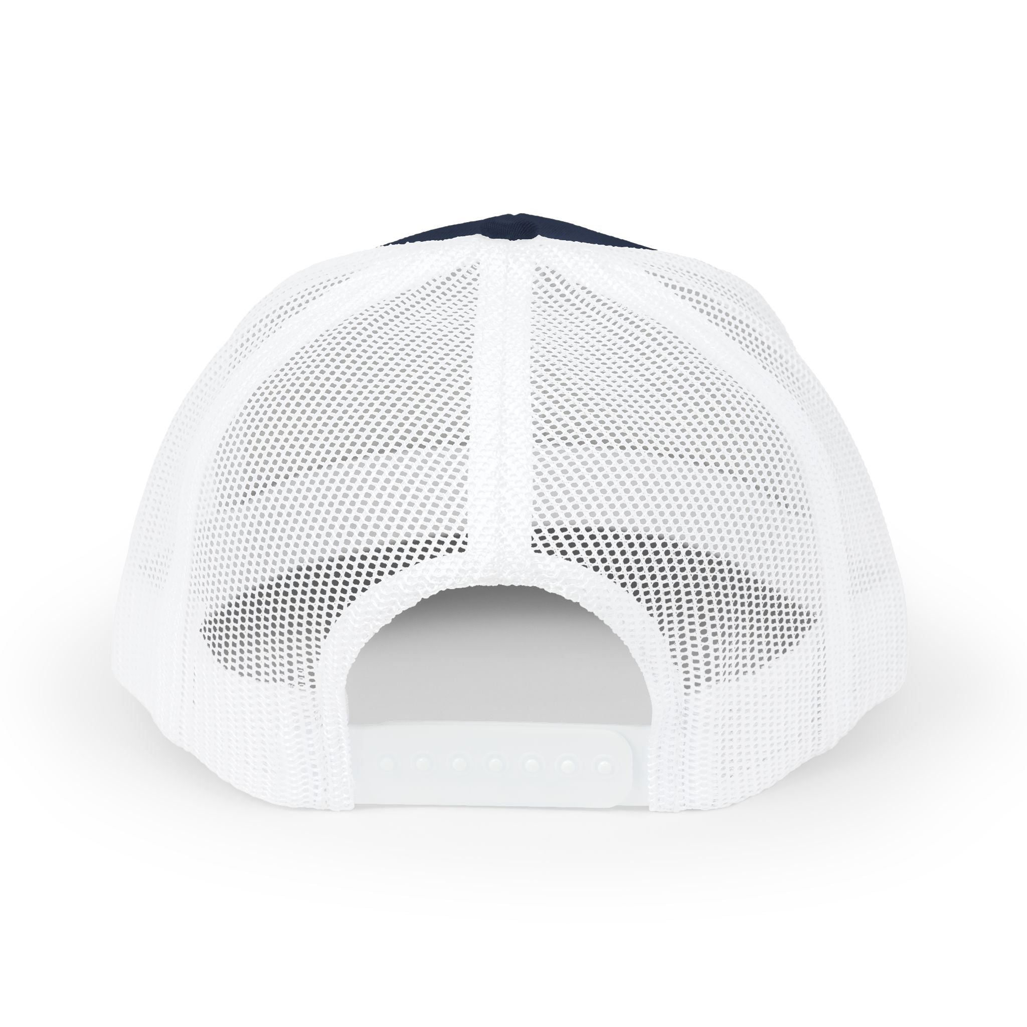 Embroidered Sunrise Wave Snapback Trucker Cap