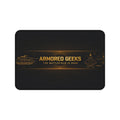 Armored Geeks Gaming Desk Mat — 'The Battlefield Is Ours' Military Mouse Pad