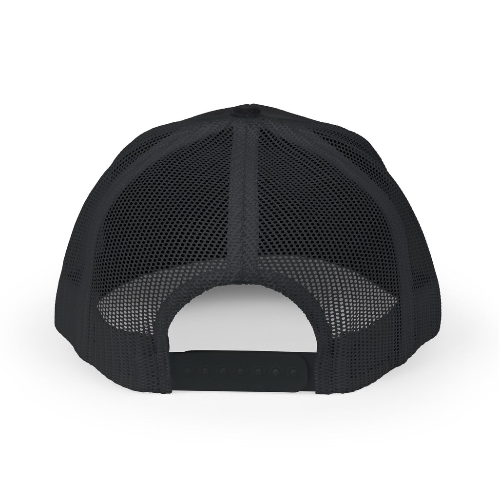 Embroidered Sunrise Wave Snapback Trucker Cap