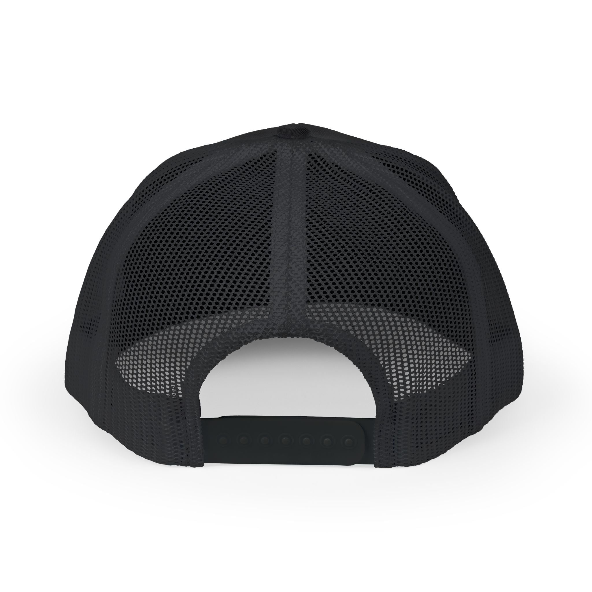 Embroidered Sunrise Wave Snapback Trucker Cap