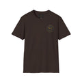 Fishing Crew T-Shirt — Golden Rod & Reel Pocket Logo Tee