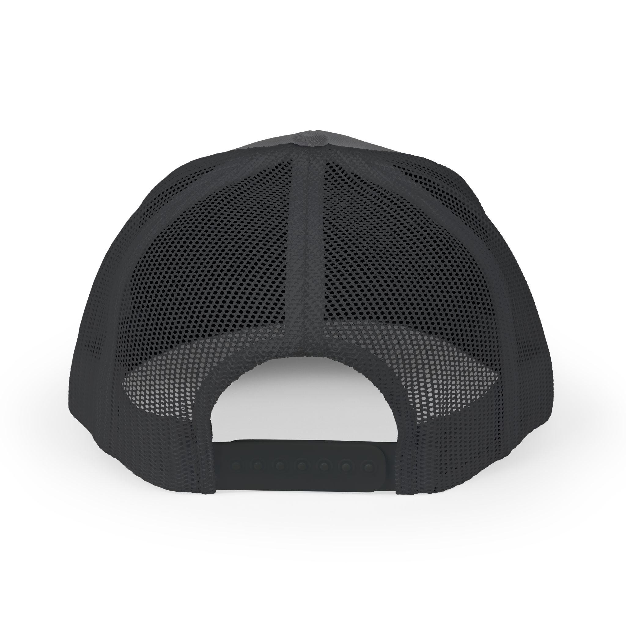 Embroidered Sunrise Wave Snapback Trucker Cap