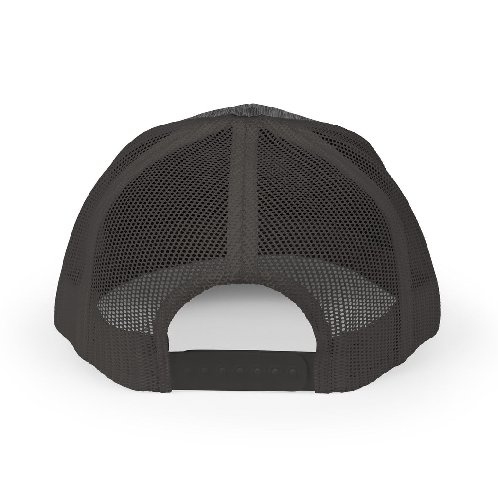 Embroidered Sunrise Wave Snapback Trucker Cap