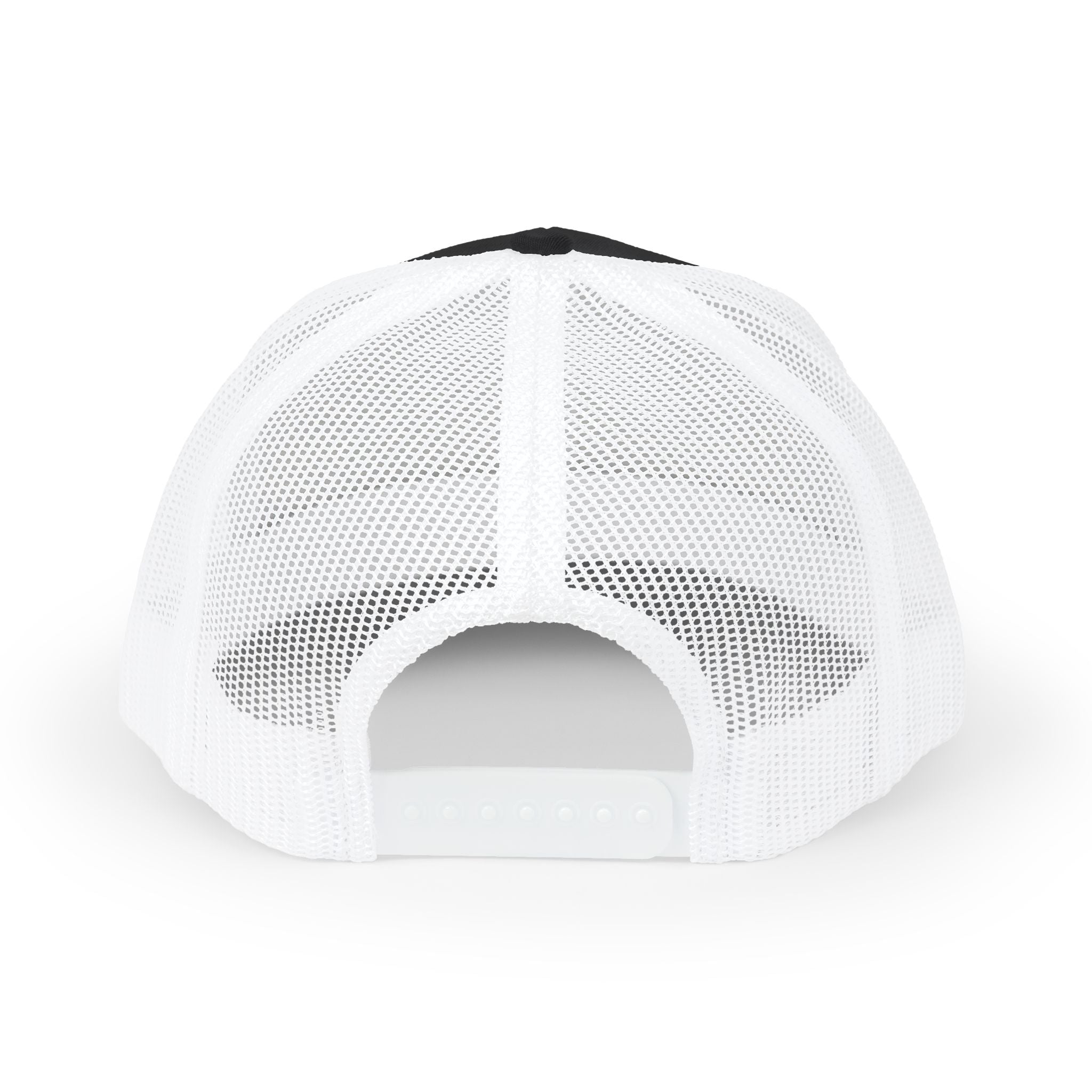 Embroidered Sunrise Wave Snapback Trucker Cap