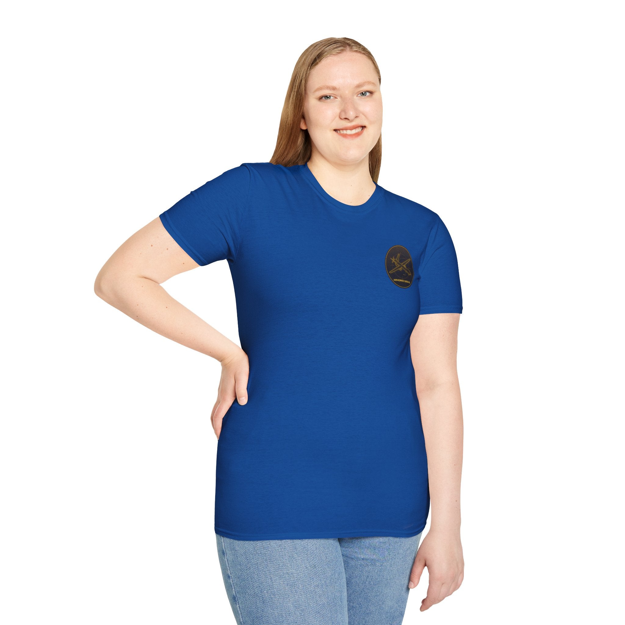 Fishing Crew T-Shirt — Golden Rod & Reel Pocket Logo Tee