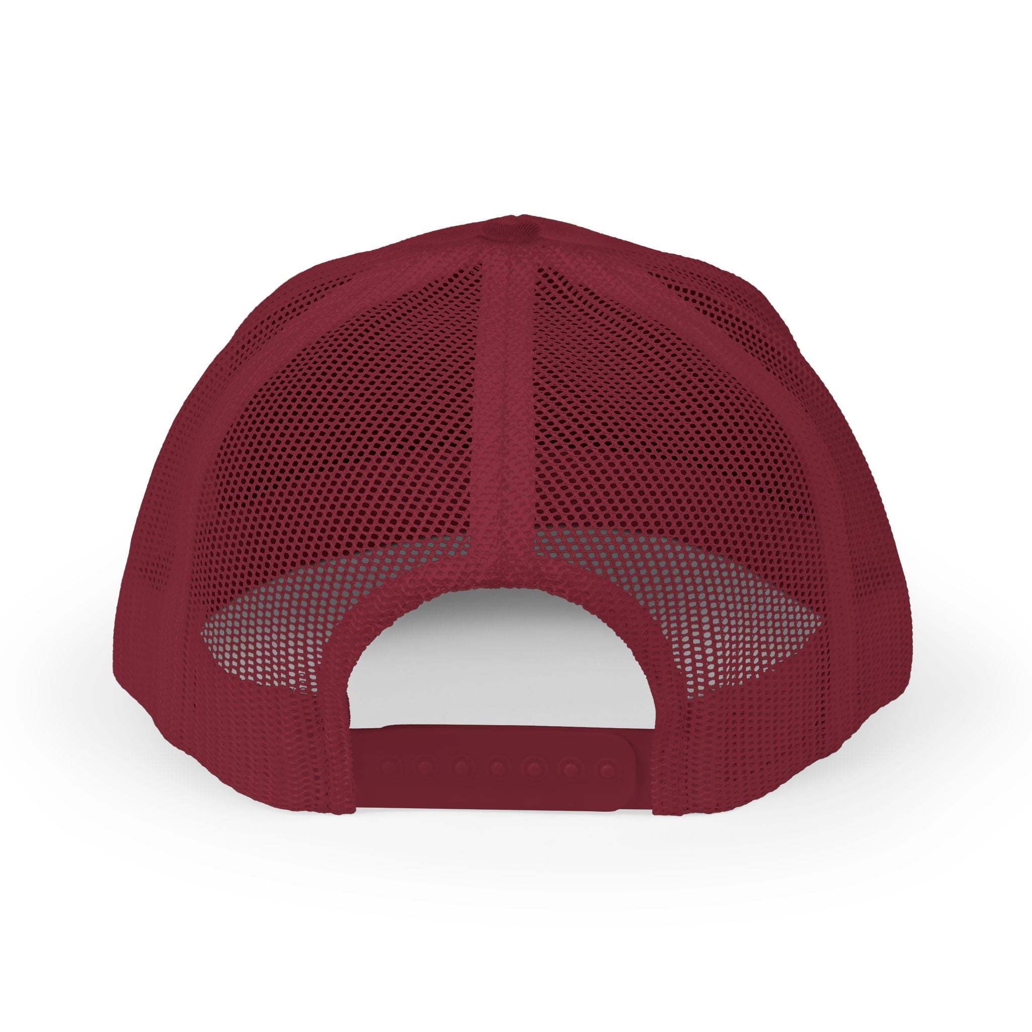 Embroidered Sunrise Wave Snapback Trucker Cap