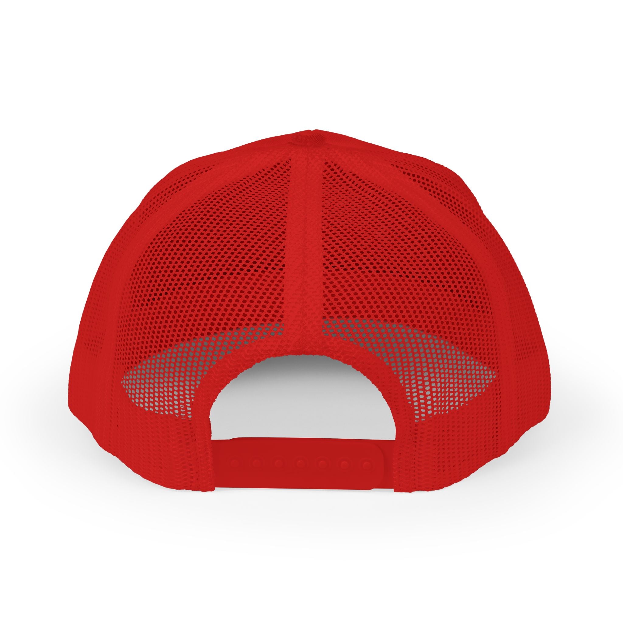 Embroidered Sunrise Wave Snapback Trucker Cap