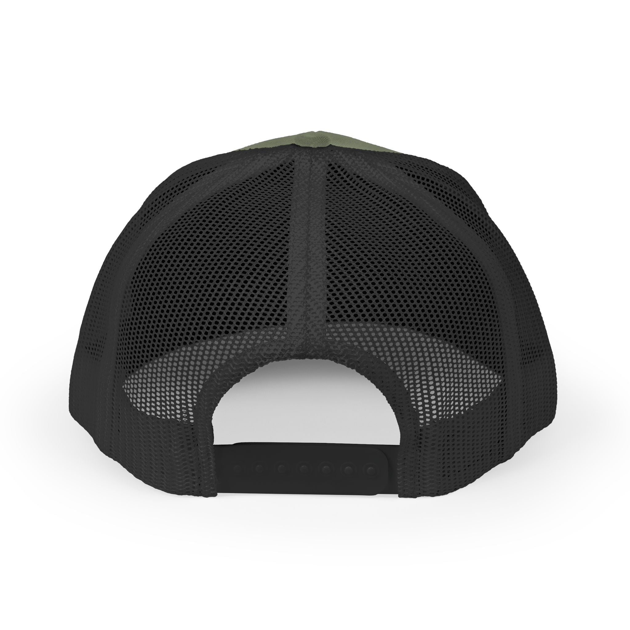 Embroidered Sunrise Wave Snapback Trucker Cap