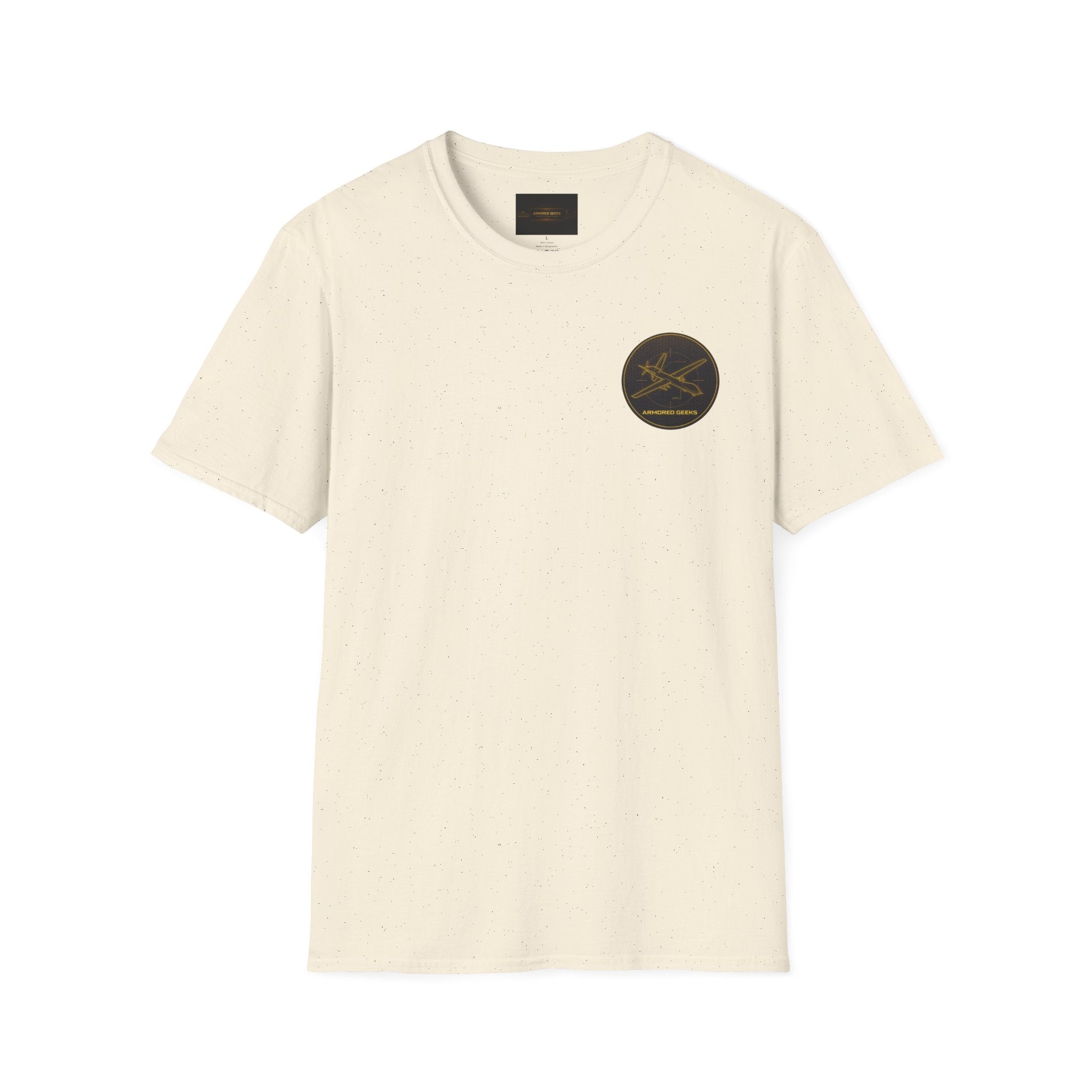 Fishing Crew T-Shirt — Golden Rod & Reel Pocket Logo Tee