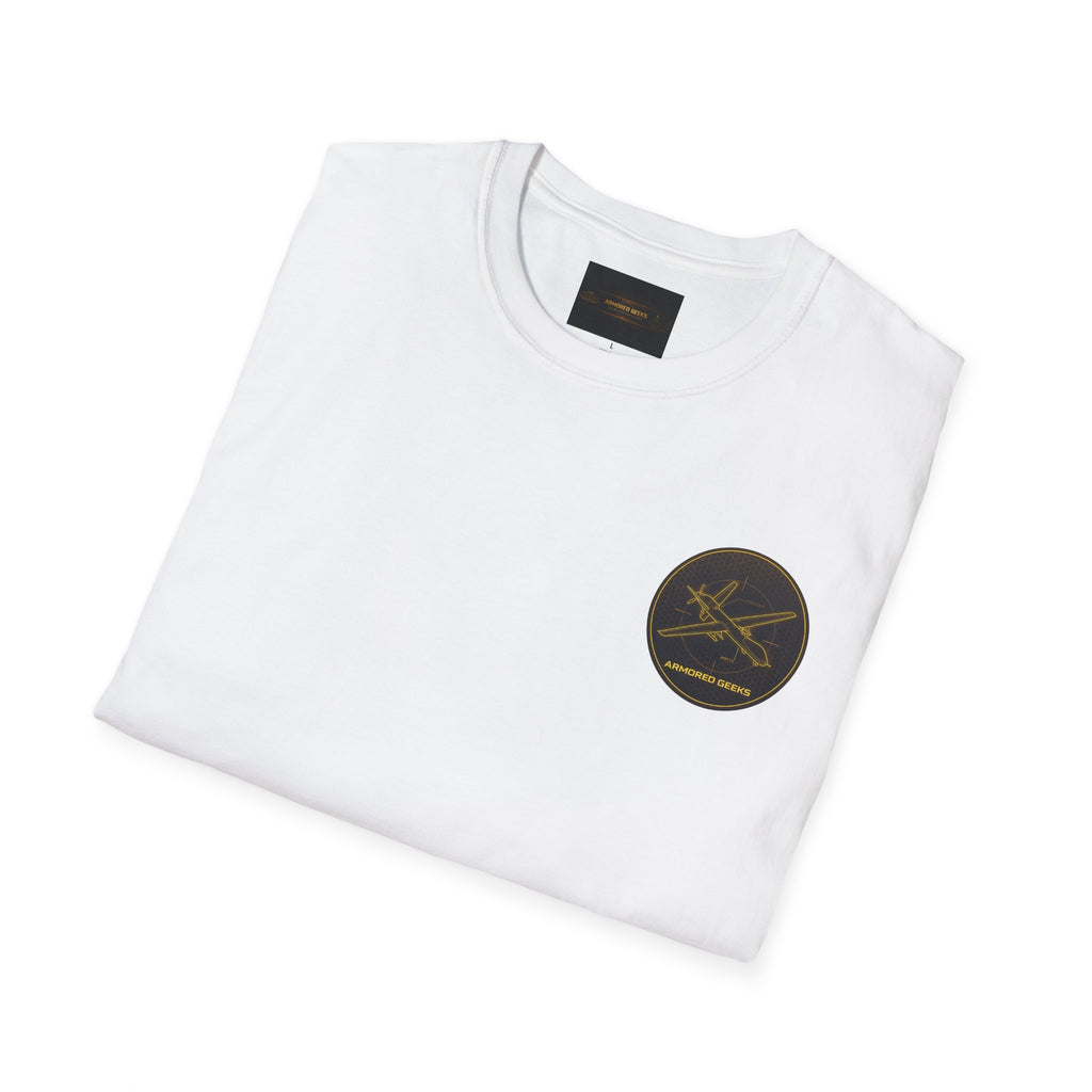Fishing Crew T-Shirt — Golden Rod & Reel Pocket Logo Tee